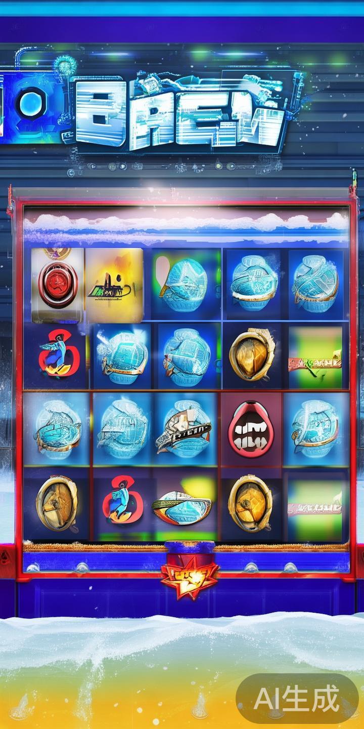 “冰球突破”是一款结合了经典老虎机元素与趣味冰球主