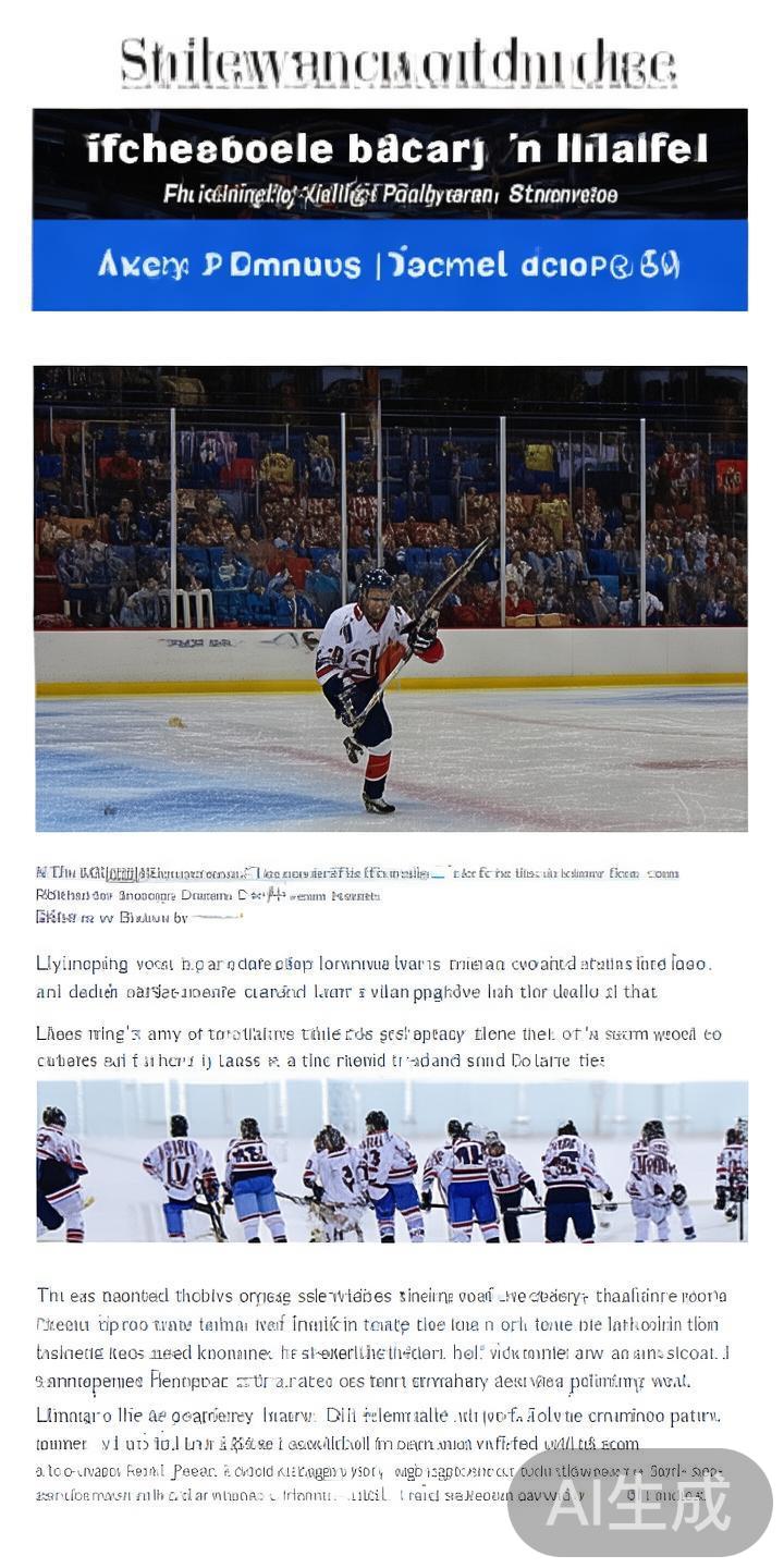 在冰球比赛中，突破失败频繁常常令人感到挫败，影响团