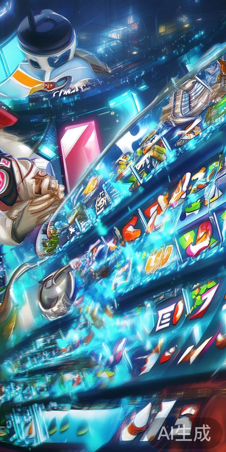 在冰球突破中，每次点击“旋转”按钮，都会启动滚轮的